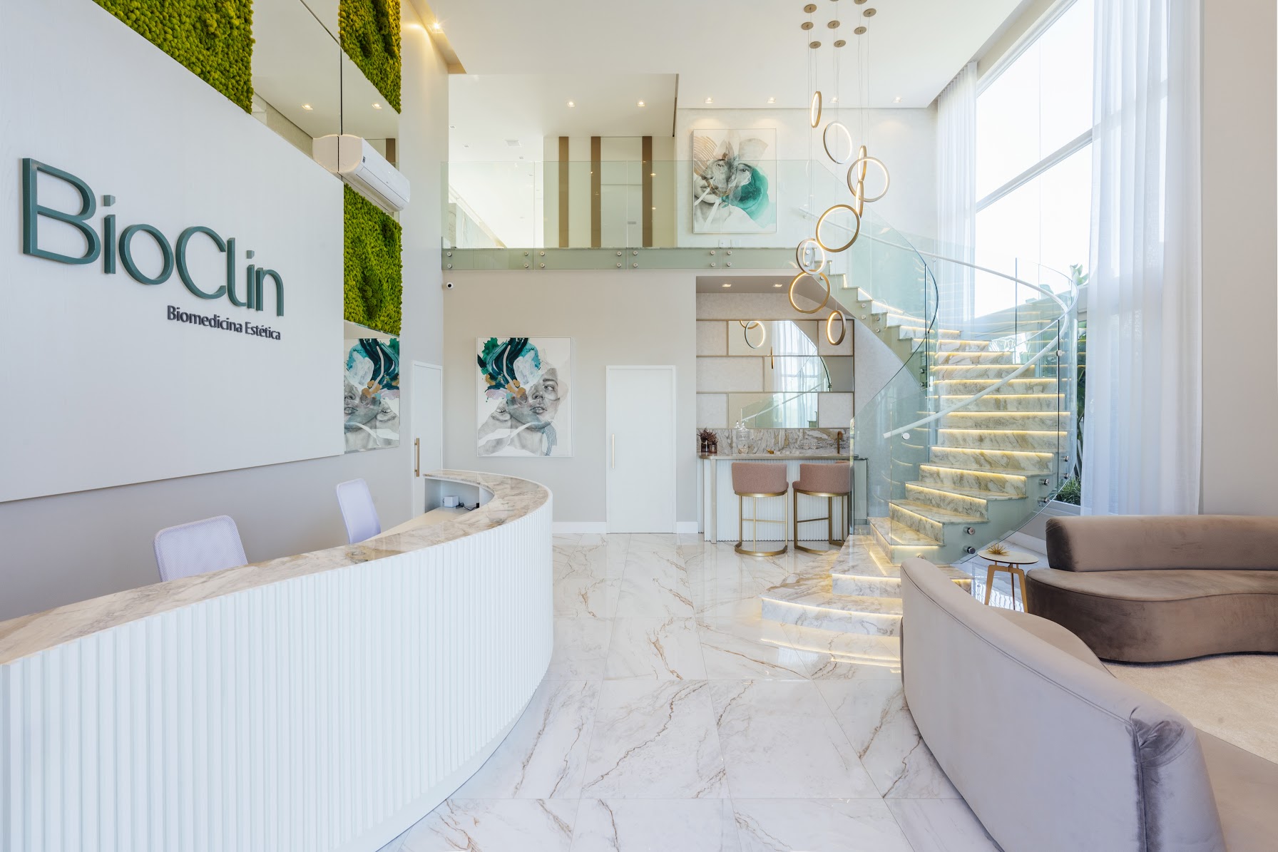 Hall de entrada da Bioclin